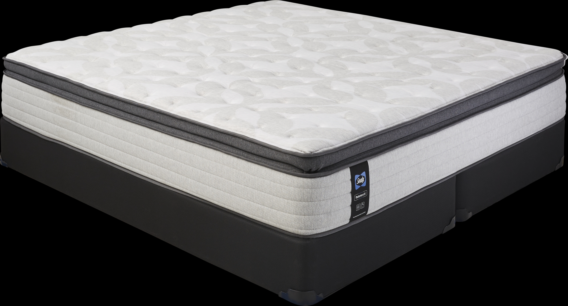 Sealy Posturepedic Greenhaven Low Profile King Mattress Set - Thumbnail - Image 1