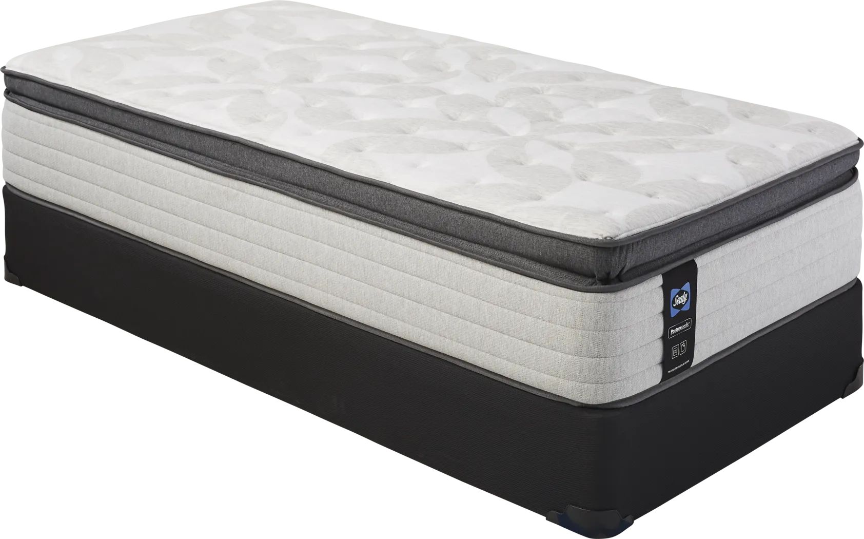 Sealy Posturepedic Greenhaven Low Profile Twin Mattress Set - Thumbnail - Image 1