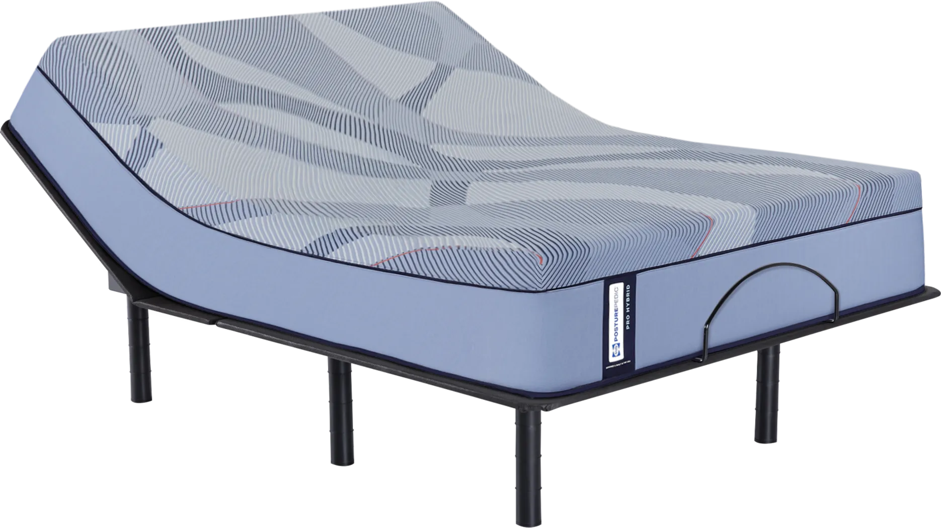 Sealy Posturepedic Hybrid Sonterra King Mattress with Head Up Only Base - Thumbnail - Image 1