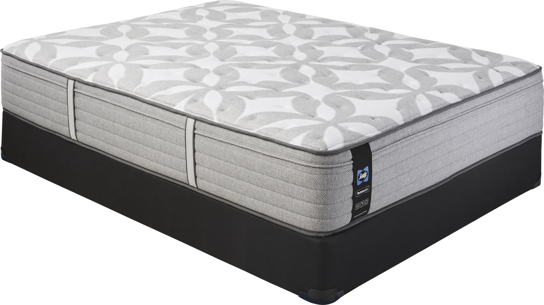 Sealy Posturepedic Lydbury Low Profile Queen Mattress Set - Thumbnail - Image 1