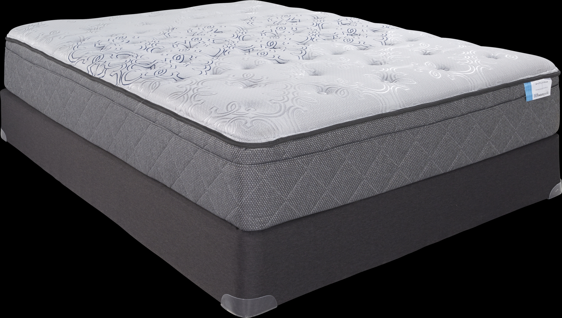 Sealy Posturepedic Mystic Gold Full Mattress Set - Thumbnail - Image 1