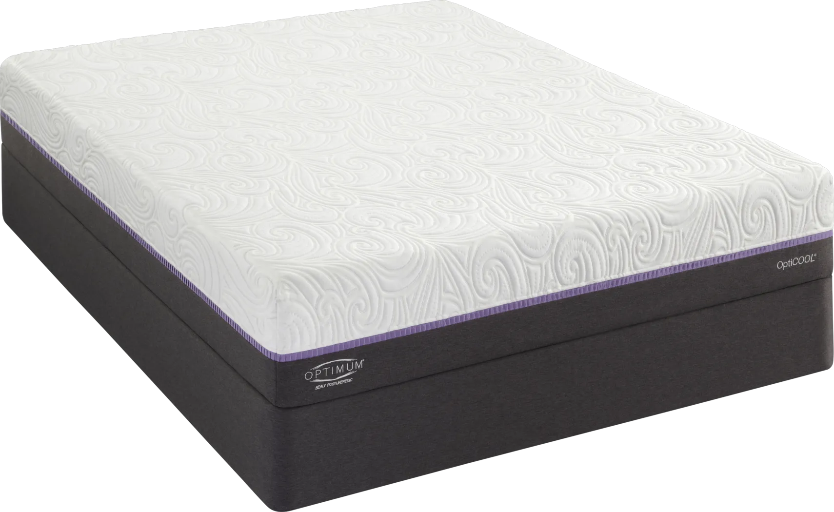 Sealy Posturepedic Optimum Radiance Gold Queen Mattress Set - Thumbnail - Image 1