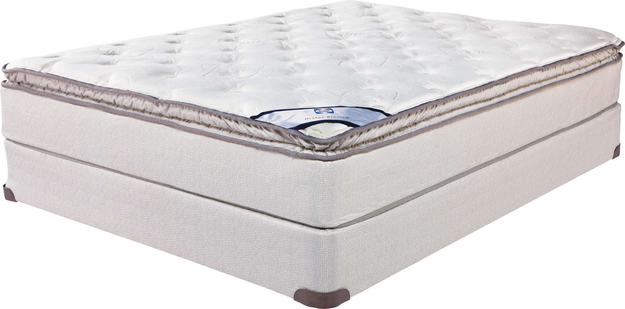 Sealy Posturepedic Orange Blossom King Mattress Set - Thumbnail - Image 1