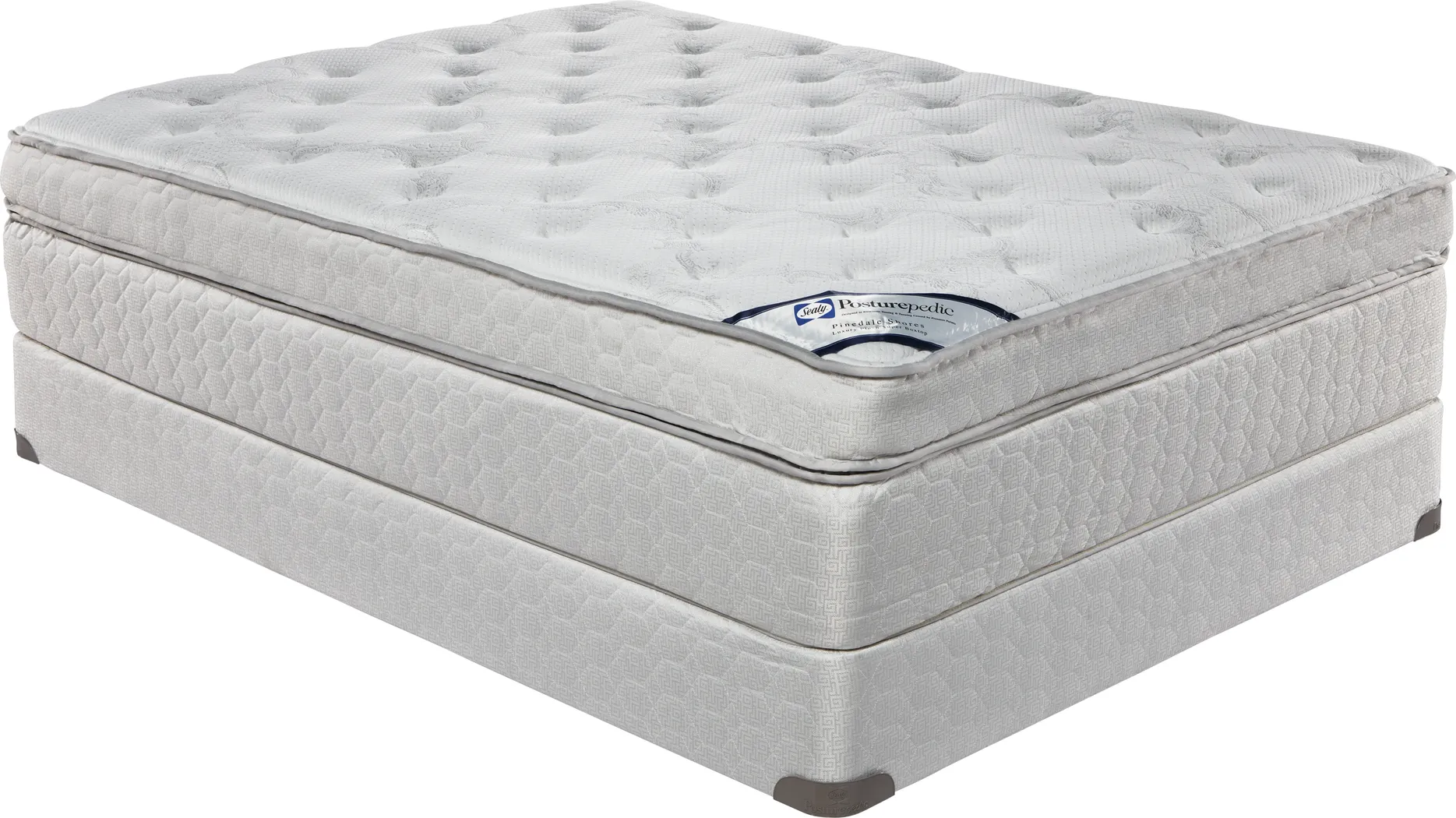 Sealy Posturepedic Pinedale Shores Queen Mattress Set Plus HDTV - Thumbnail - Image 1