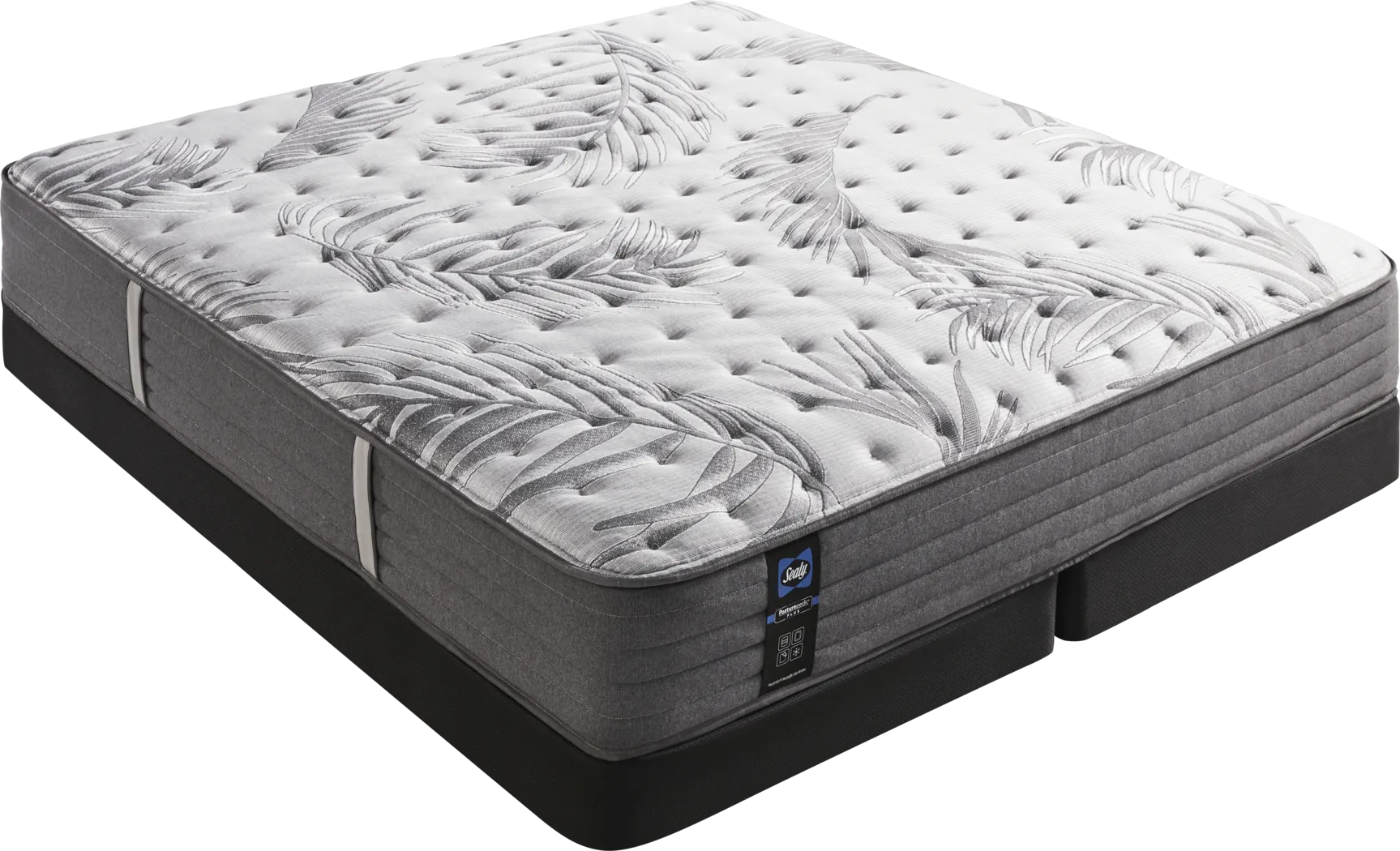 Sealy Posturepedic Plus Lockfield Low Profile King Mattress Set - Thumbnail - Image 1