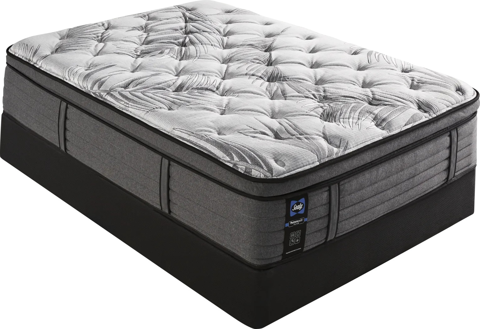 Sealy Posturepedic Plus Starley High Profile Full Mattress Set - Thumbnail - Image 1