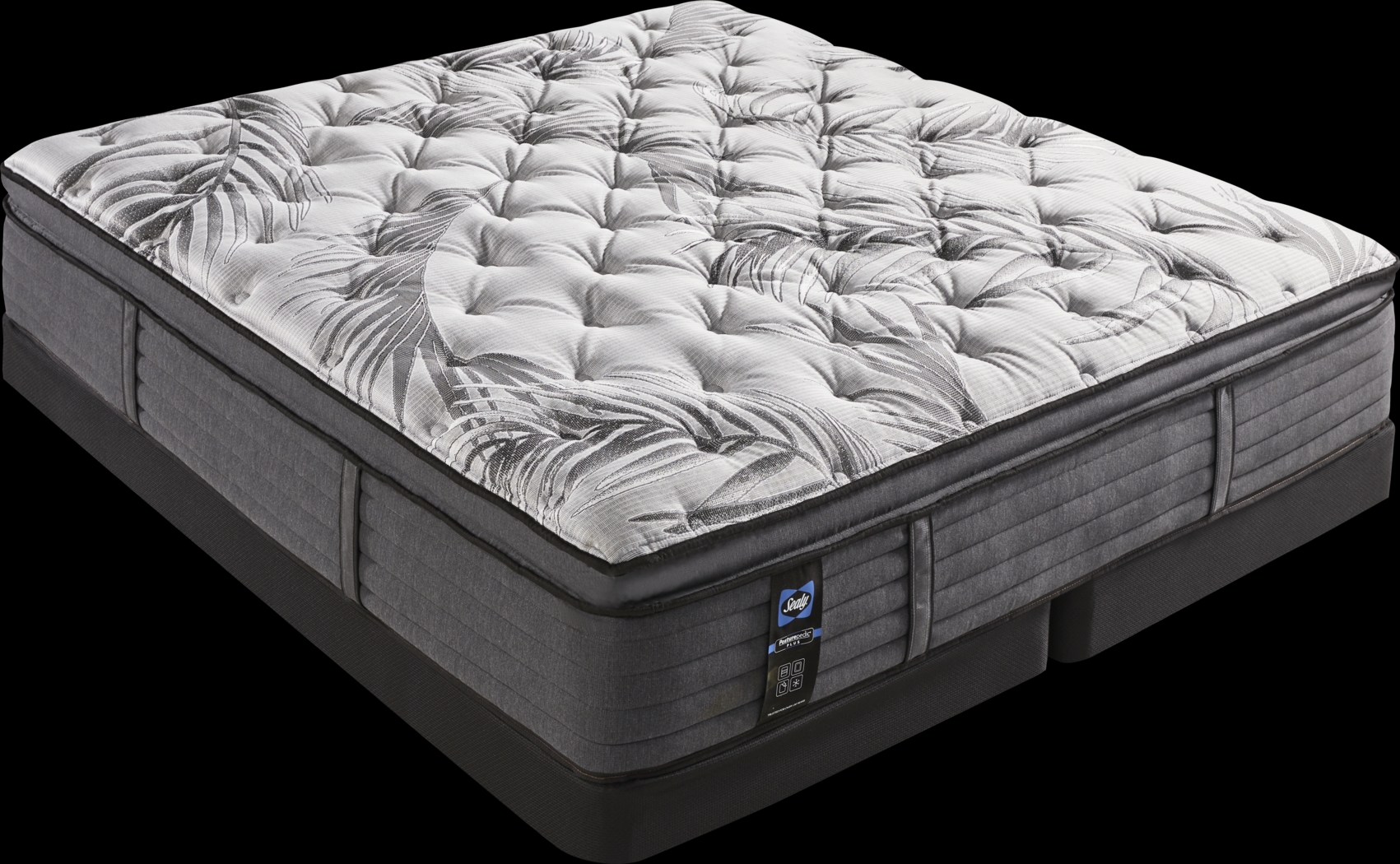 Sealy Posturepedic Plus Starley Low Profile King Mattress Set - Thumbnail - Image 1