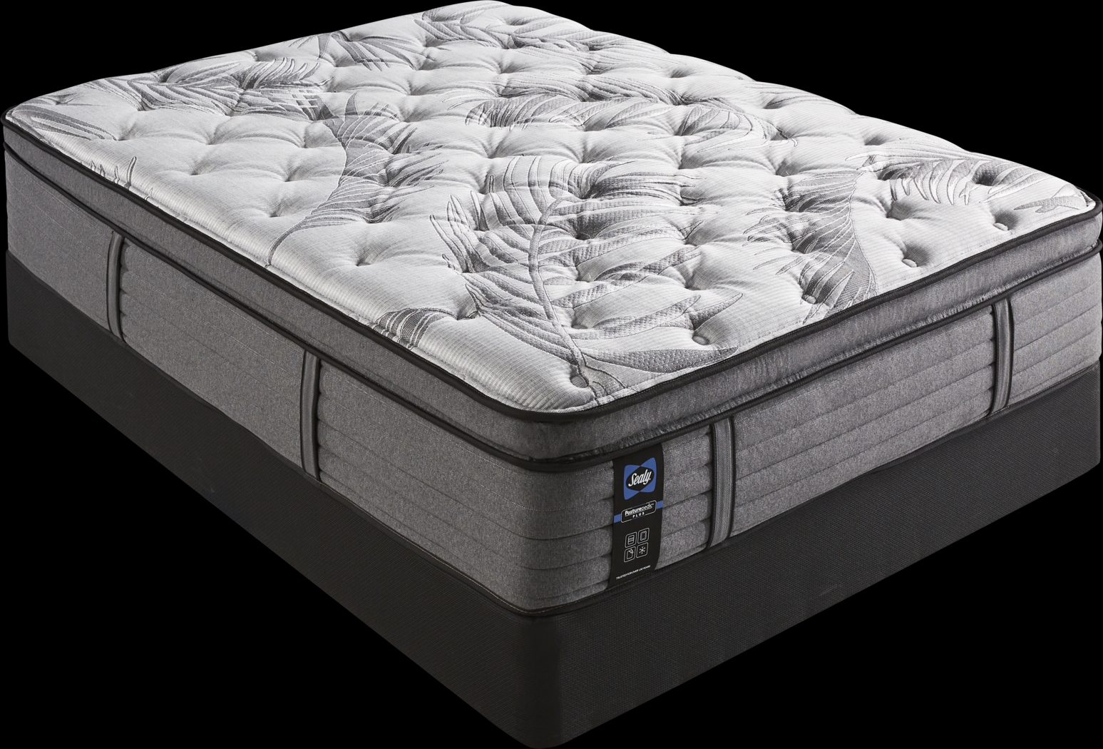 Sealy Posturepedic Plus Starley High Profile Queen Mattress Set - Thumbnail - Image 1