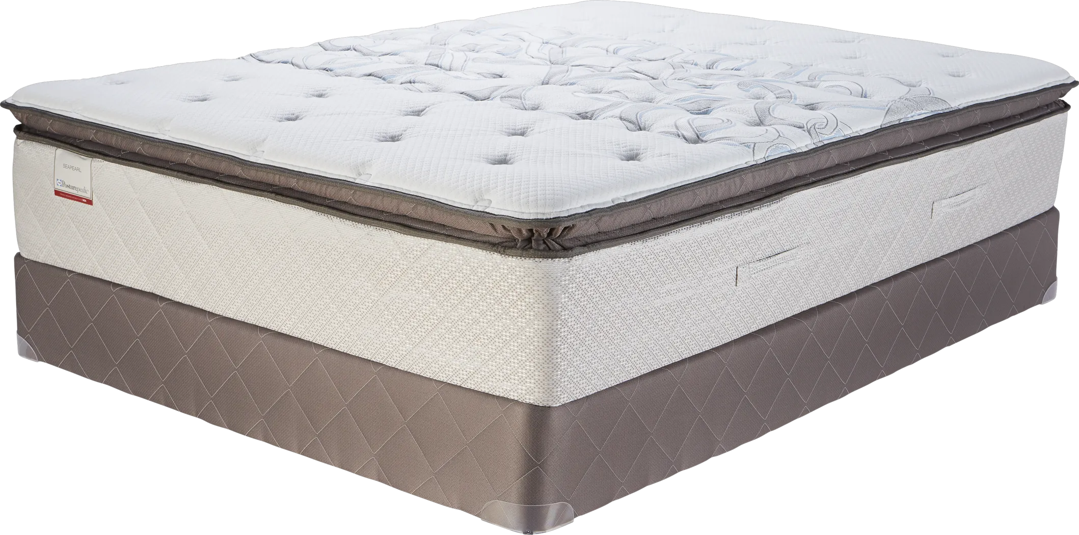 Sealy Posturepedic Seapearl King Mattress Set - Thumbnail - Image 1
