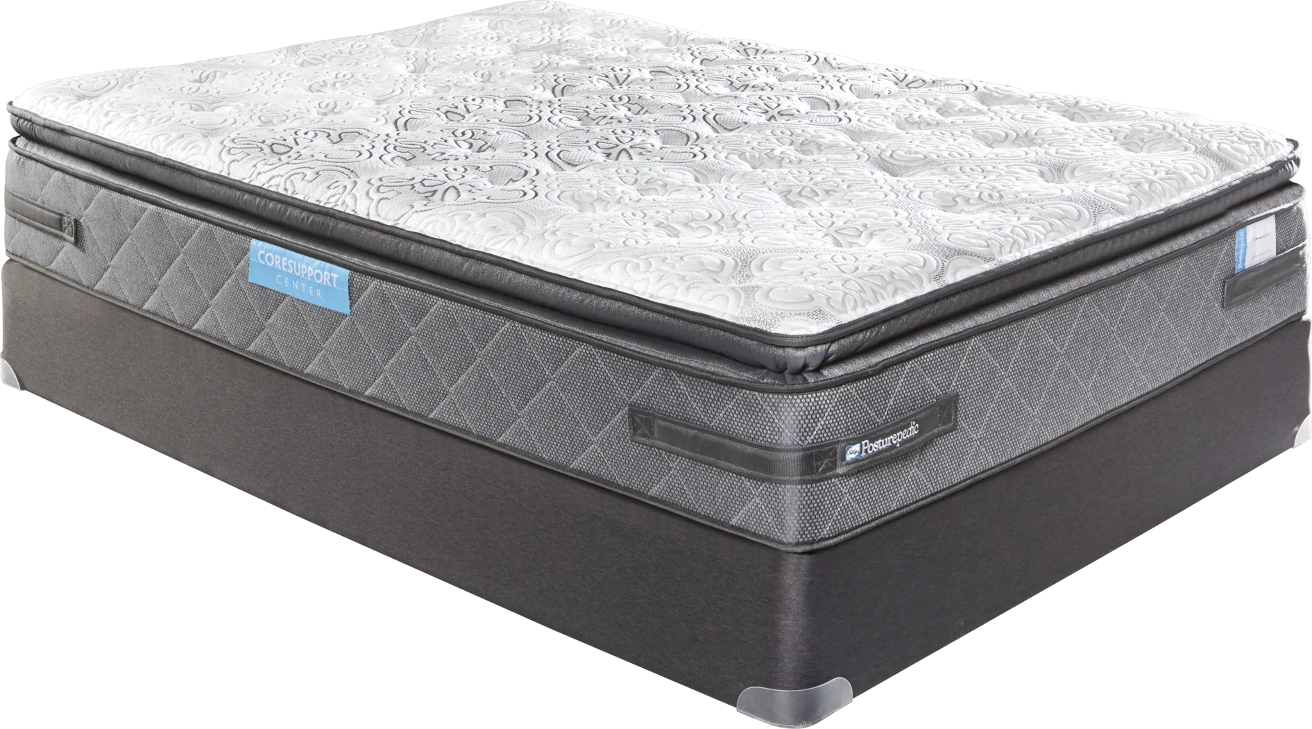 Sealy Posturepedic Summer Day Queen Mattress Set - Thumbnail - Image 1