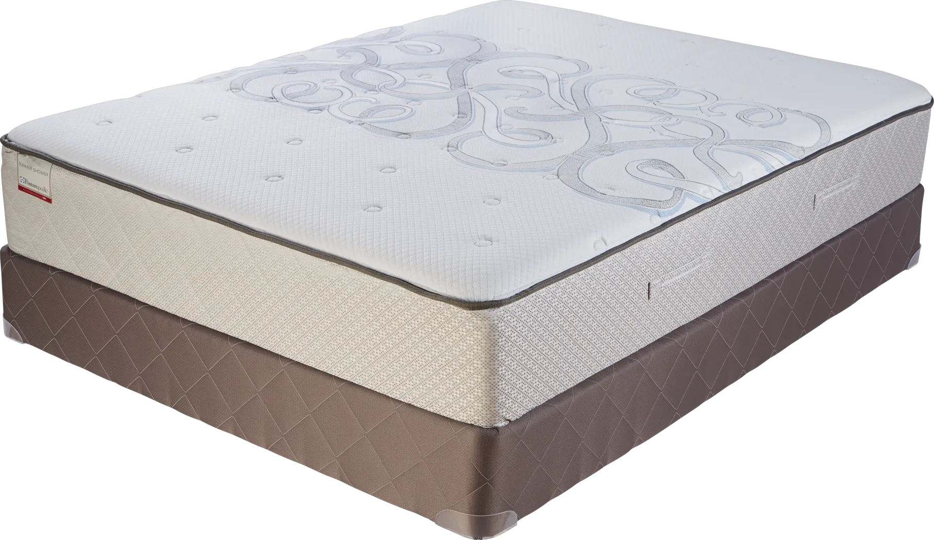 Sealy Posturepedic Summer Shower Queen Mattress Set - Thumbnail - Image 1