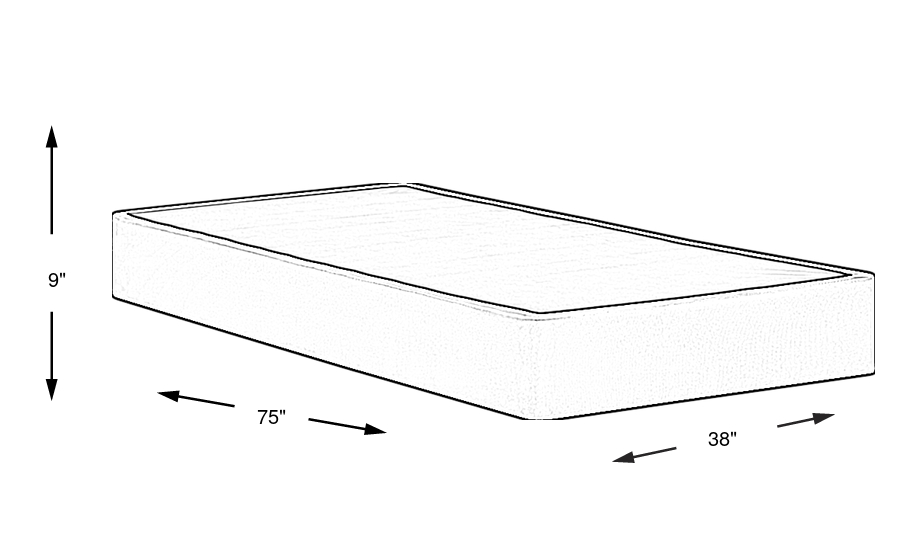 Dimension Image. Please refer to the Dimension Tab on this page for dimension details.