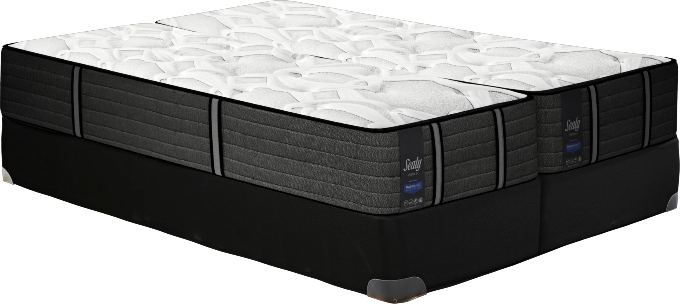 Sealy Premium Seaside Mist Split King Mattress Set - Thumbnail - Image 1