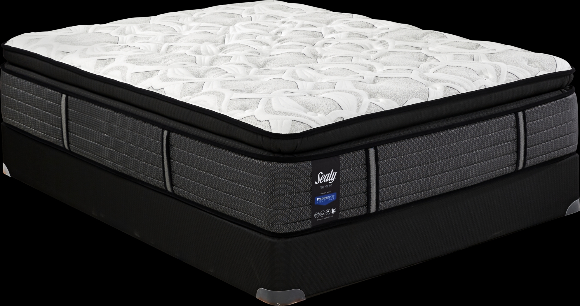 Sealy Premium Sunset Key King Mattress Set - Thumbnail - Image 1