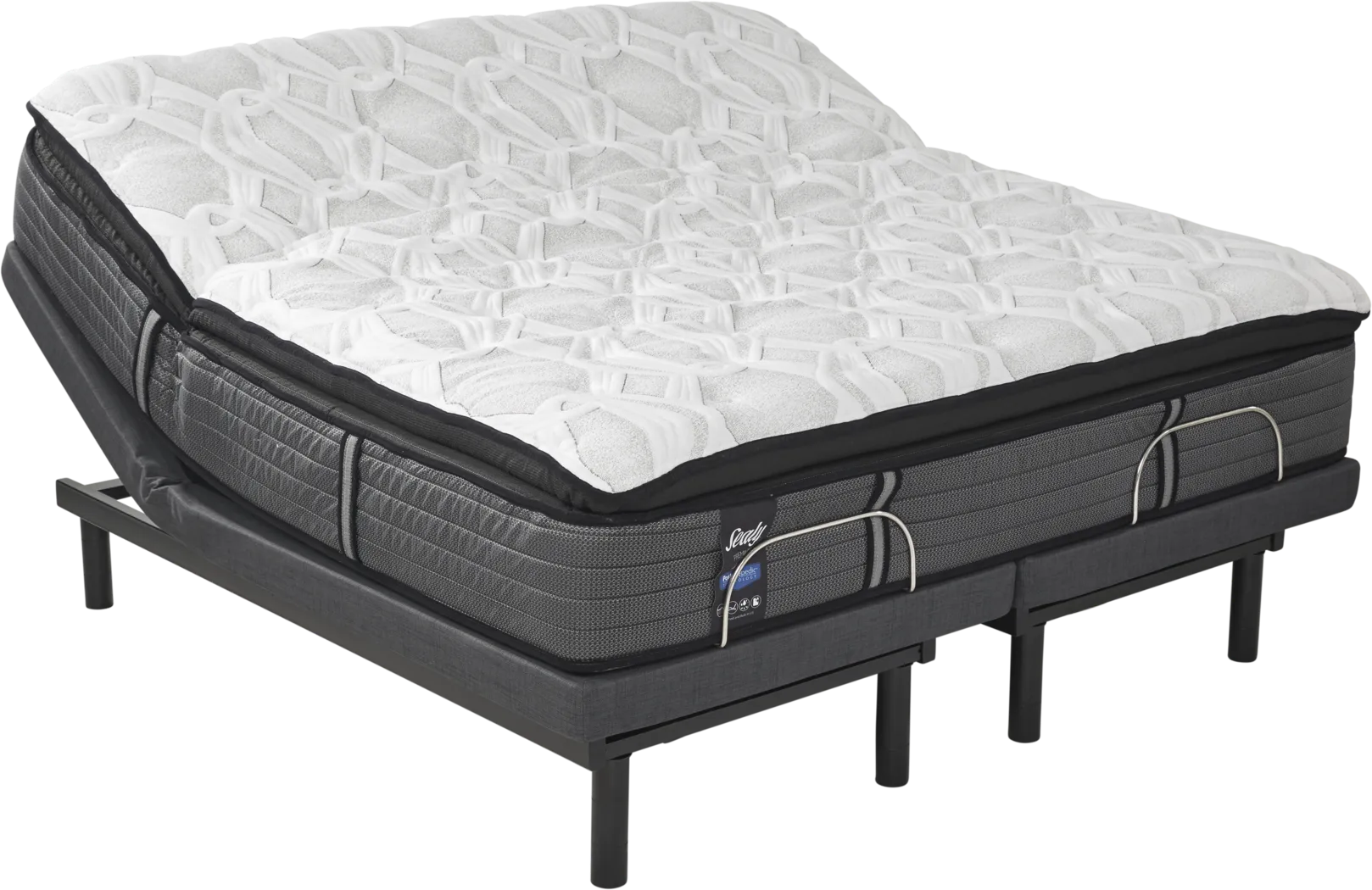 Sealy Premium Sunset Key King Mattress with Motion Essentials Adjustable Lifestyle Base - Thumbnail - Image 1