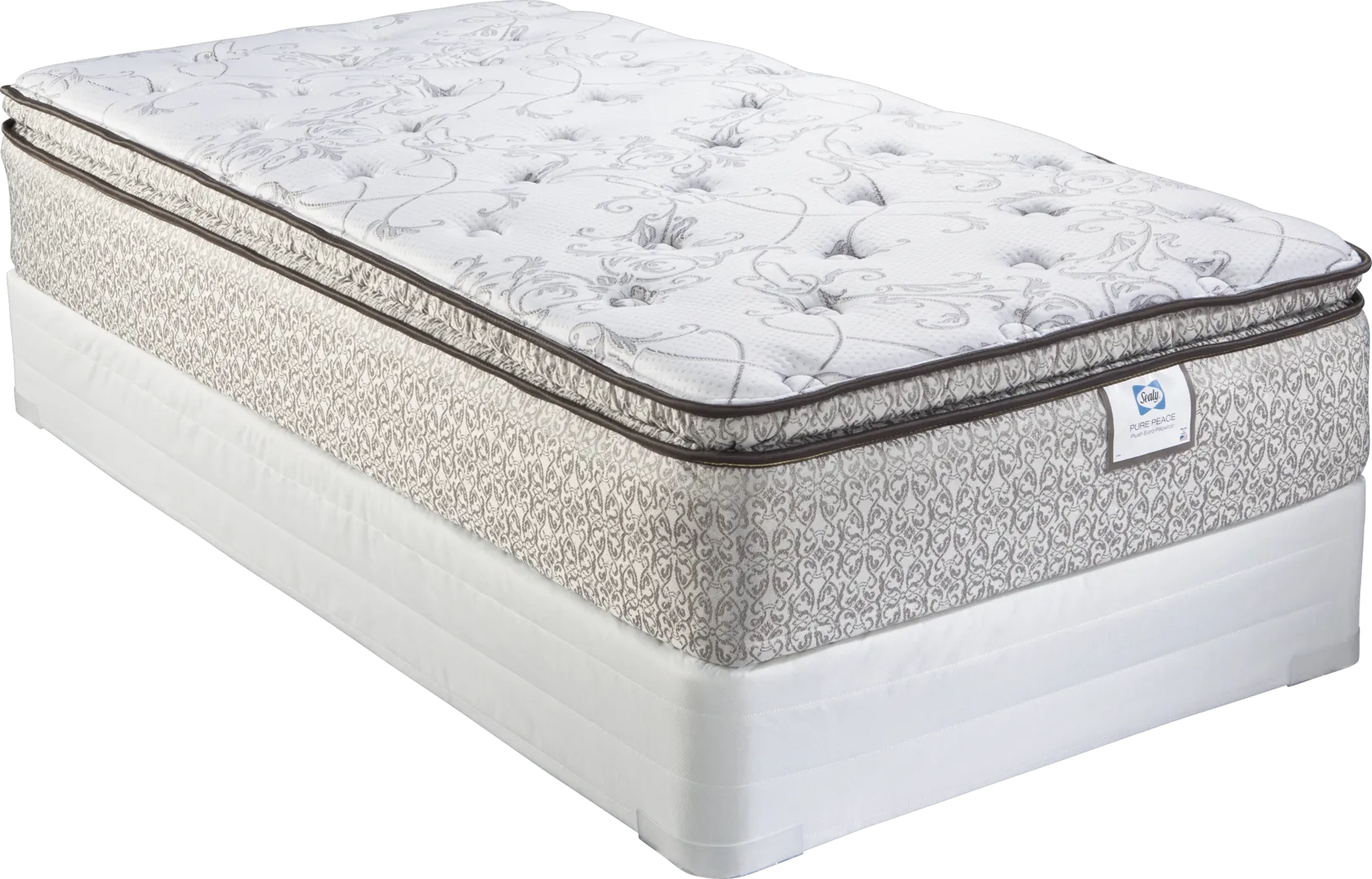 Sealy Pure Peace Twin Mattress Set - Thumbnail - Image 1