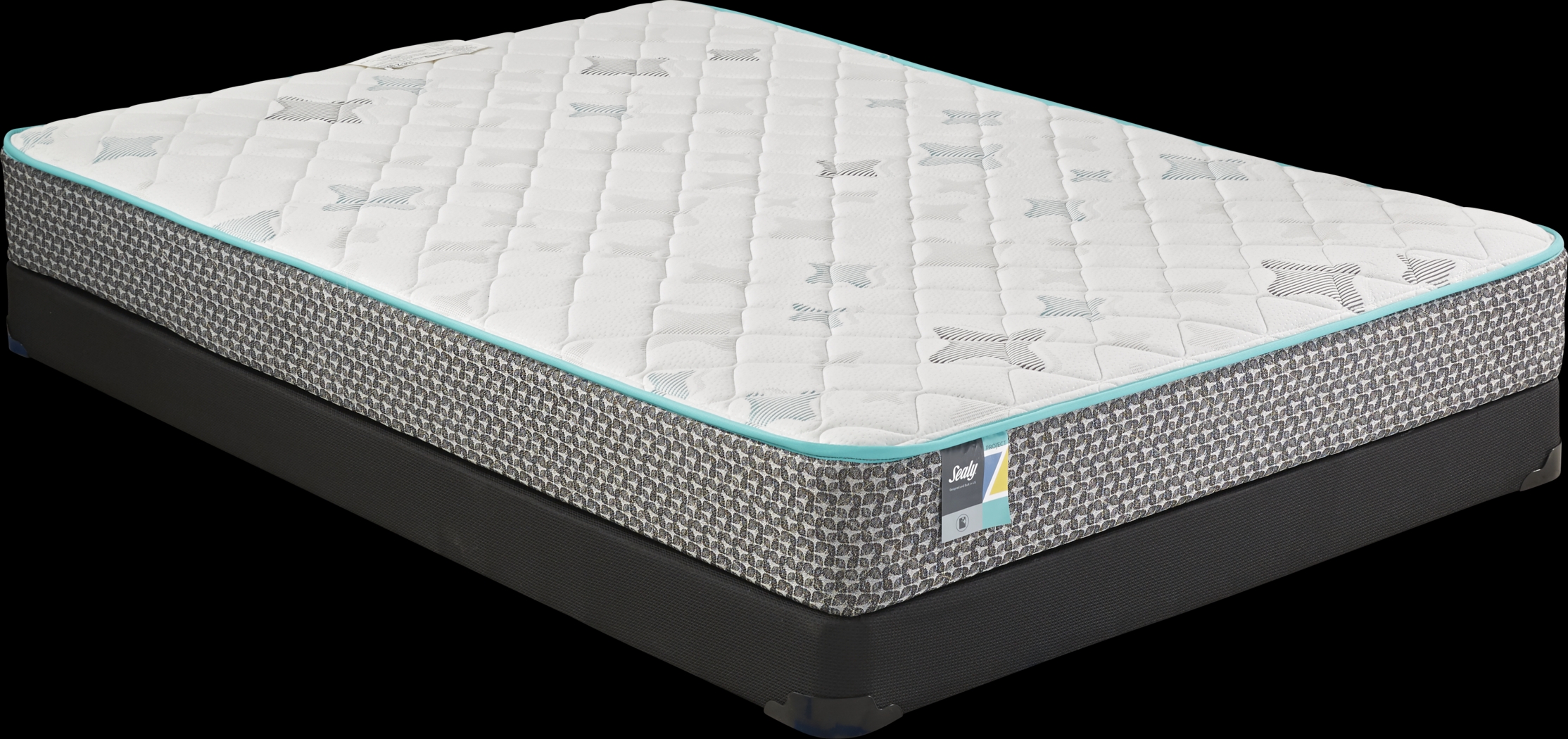 Sealy Z-301 Low Profile Full Mattress Set - Thumbnail - Image 1
