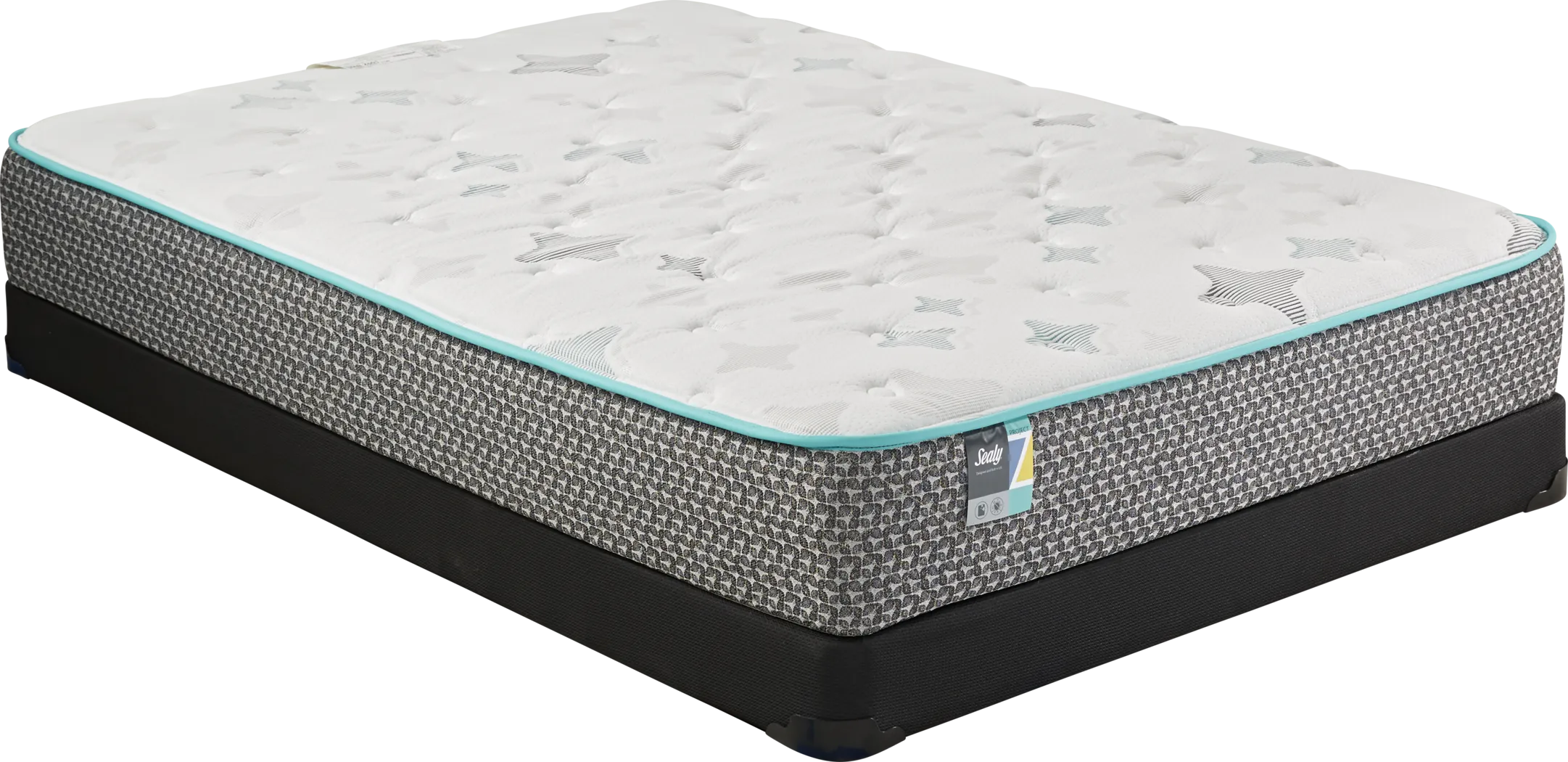 Sealy Z-501 Low Profile Full Mattress Set - Thumbnail - Image 1