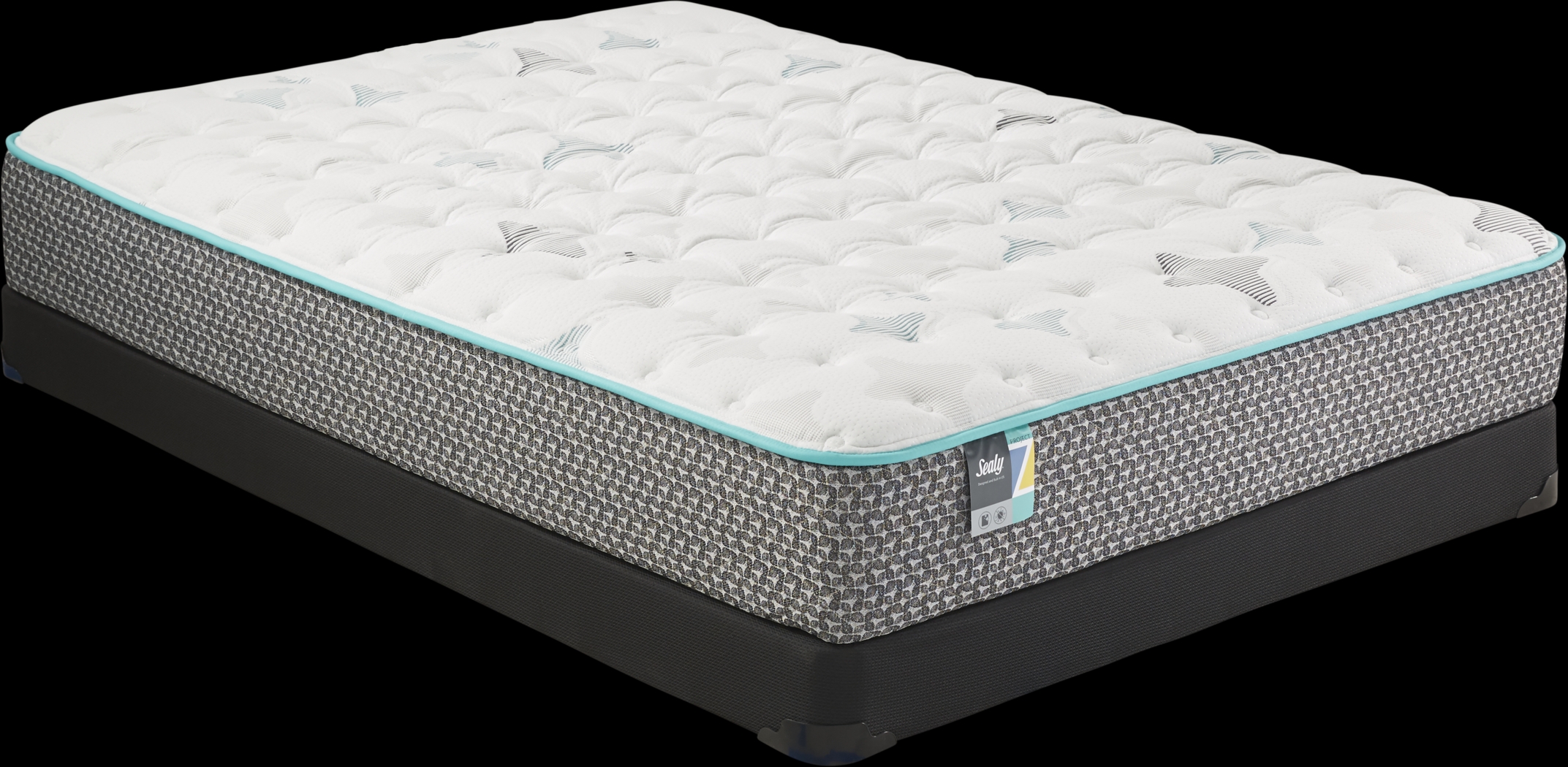 Sealy Z-701 Low Profile Full Mattress Set - Thumbnail - Image 1