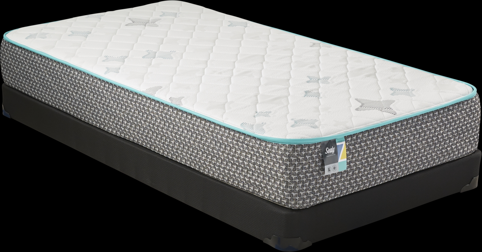 Sealy Z-701 Low Profile Twin Mattress Set - Thumbnail - Image 1