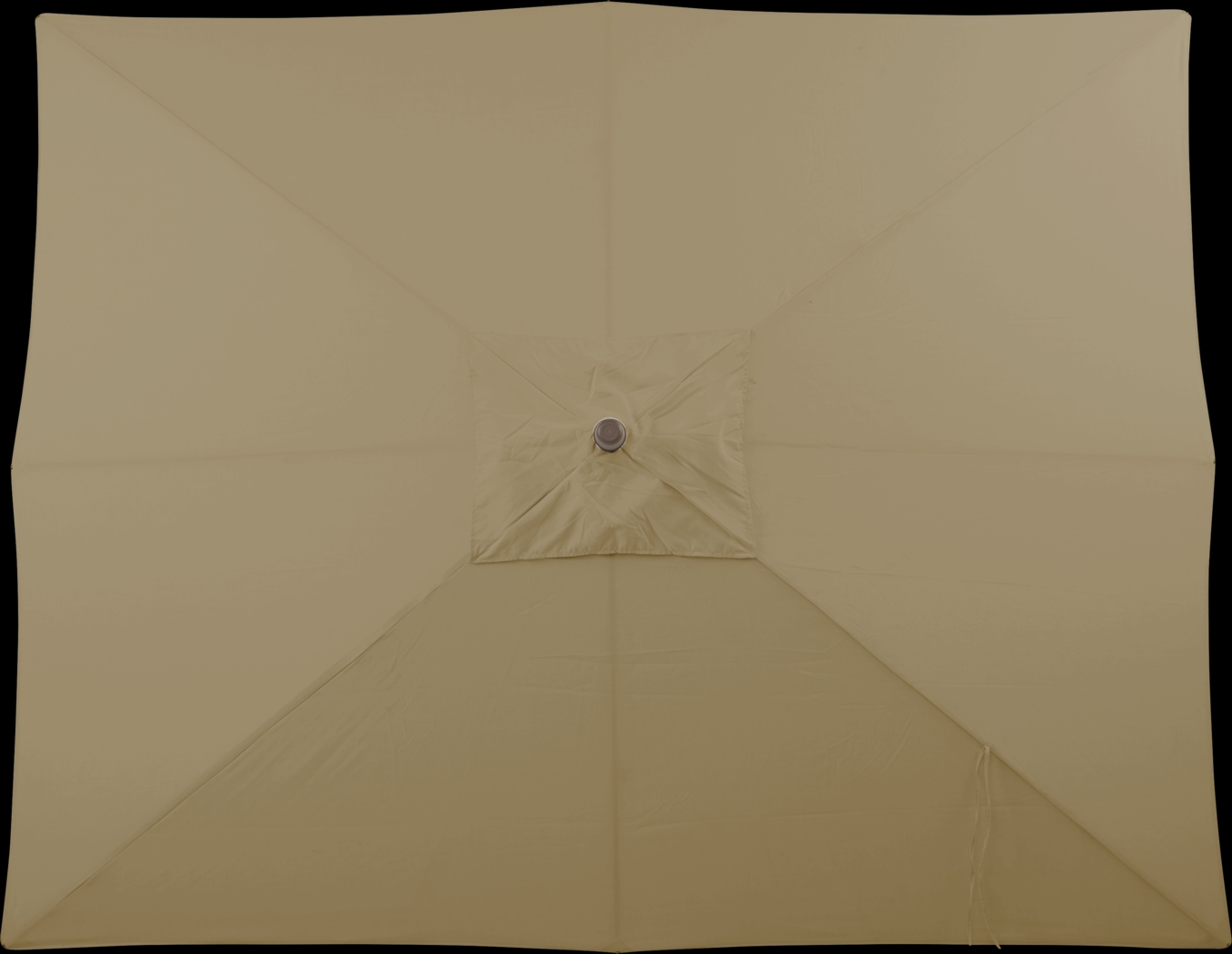 Seaport 8 x 10 Rectangle Heather Beige Outdoor Umbrella - Thumbnail - Image 3