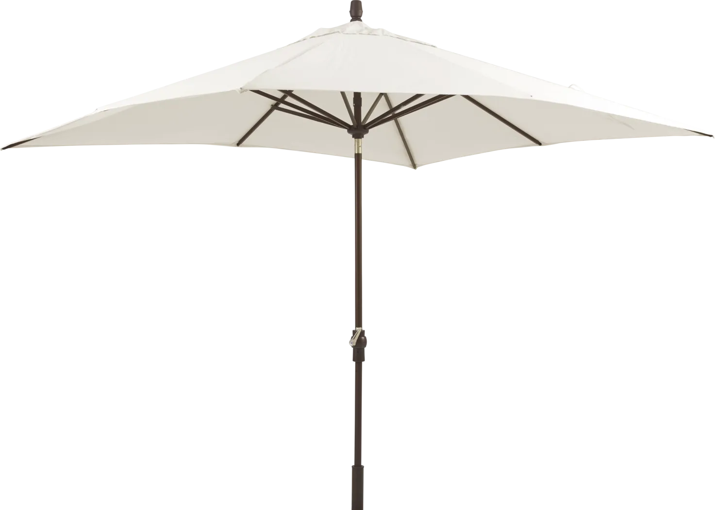 Seaport 8 x 10 Rectangle Natural Outdoor Umbrella - Image 5