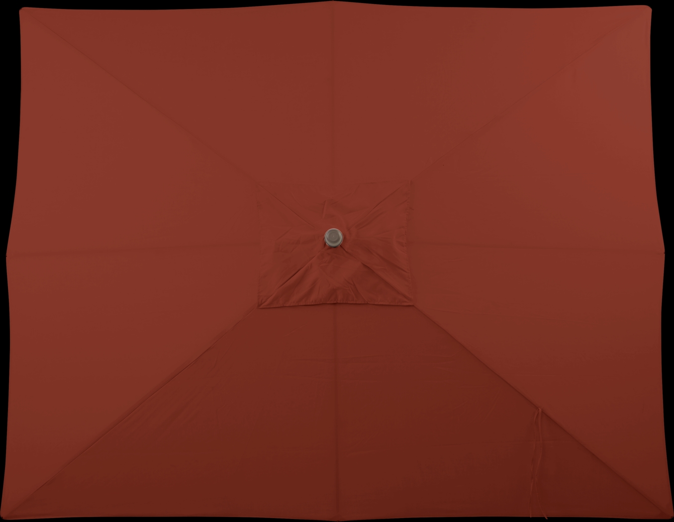 Seaport 8 x 10 Rectangle Terracotta Outdoor Umbrella - Thumbnail - Image 3