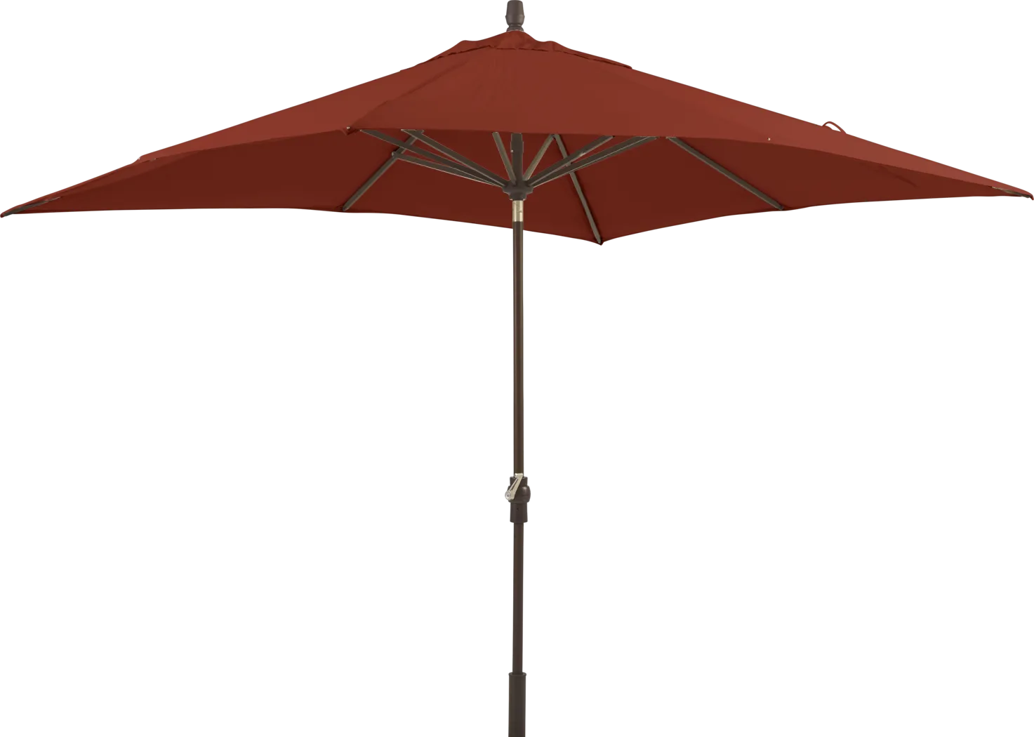 Seaport 8 x 10 Rectangle Terracotta Outdoor Umbrella - Image 5