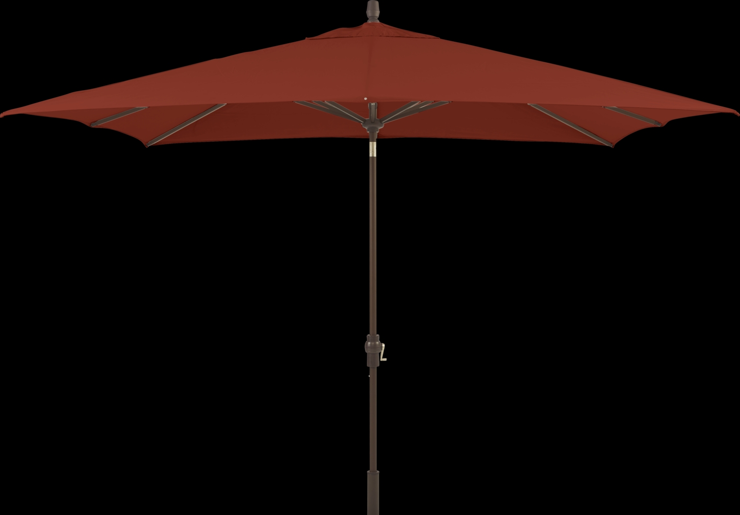 Seaport 8 x 10 Rectangle Terracotta Outdoor Umbrella - Thumbnail - Image 1