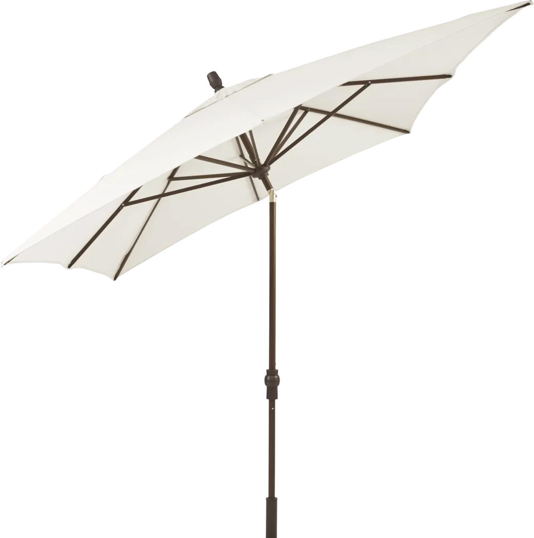 Seaport 8 x 10 Rectangle Natural Outdoor Umbrella - Thumbnail - Image 2