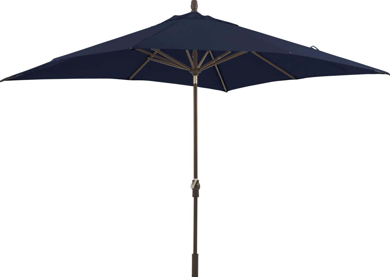 Seaport 8 x 10 Rectangle Navy Outdoor Umbrella - Image 5