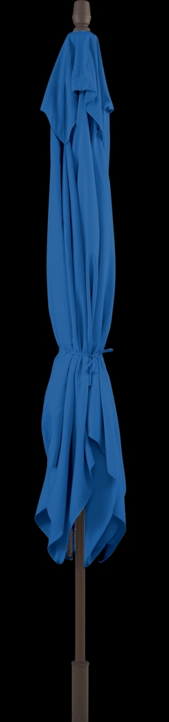 Seaport 8 x 10 Rectangle Pacific Blue Outdoor Umbrella - Thumbnail - Image 4