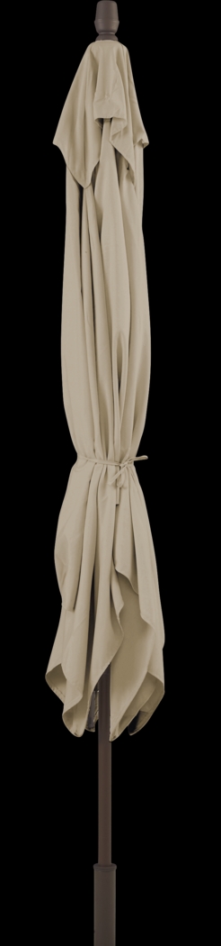 Seaport 8 x 10 Rectangle Flax Outdoor Umbrella - Thumbnail - Image 4