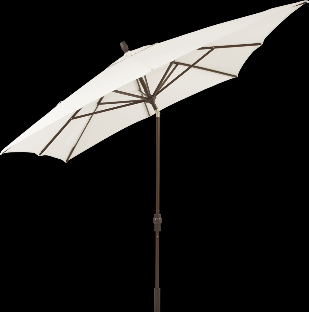 Seaport 8 x 10 Rectangle Vanilla Outdoor Umbrella - Thumbnail - Image 2