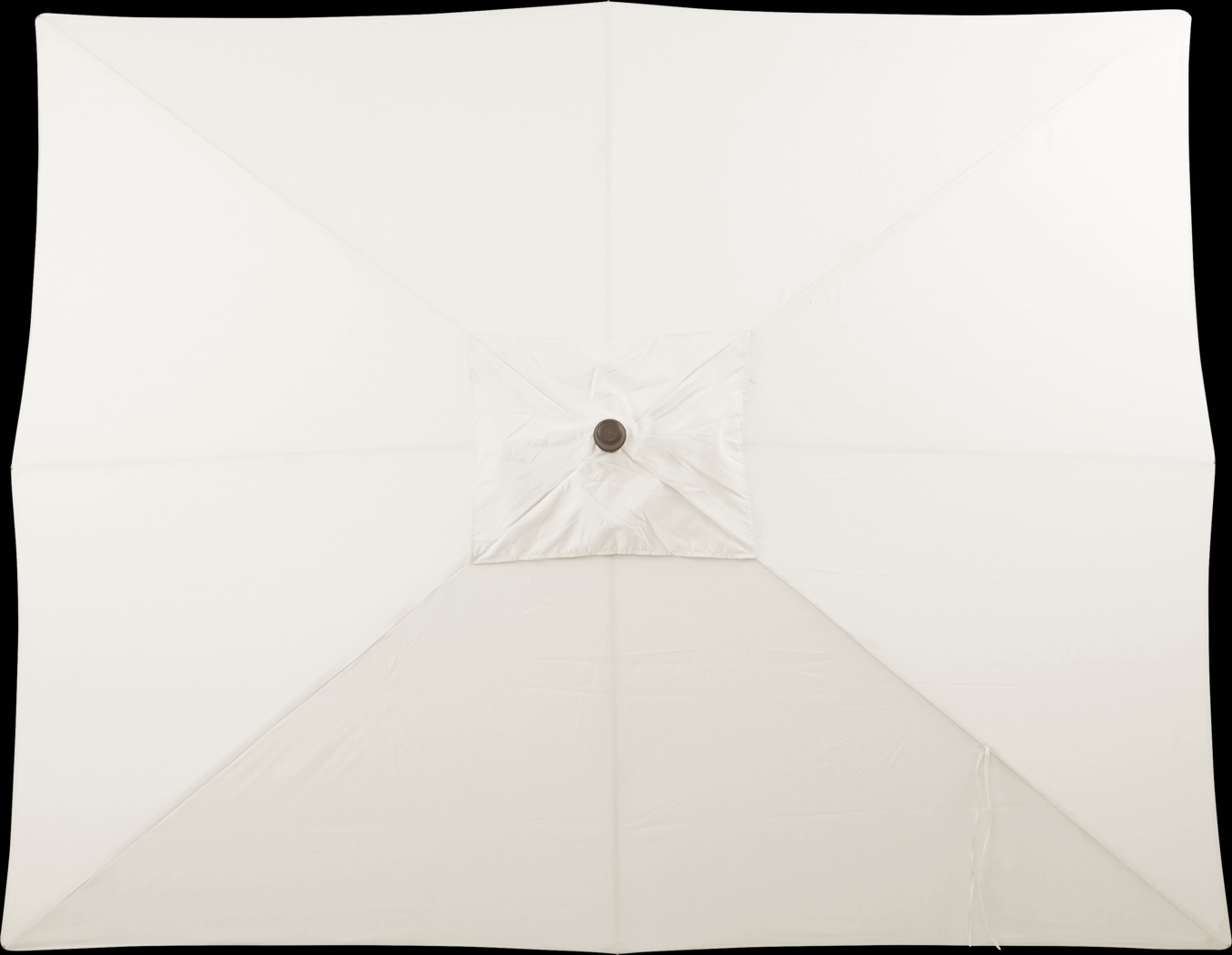 Seaport 8 x 10 Rectangle Vanilla Outdoor Umbrella - Thumbnail - Image 3