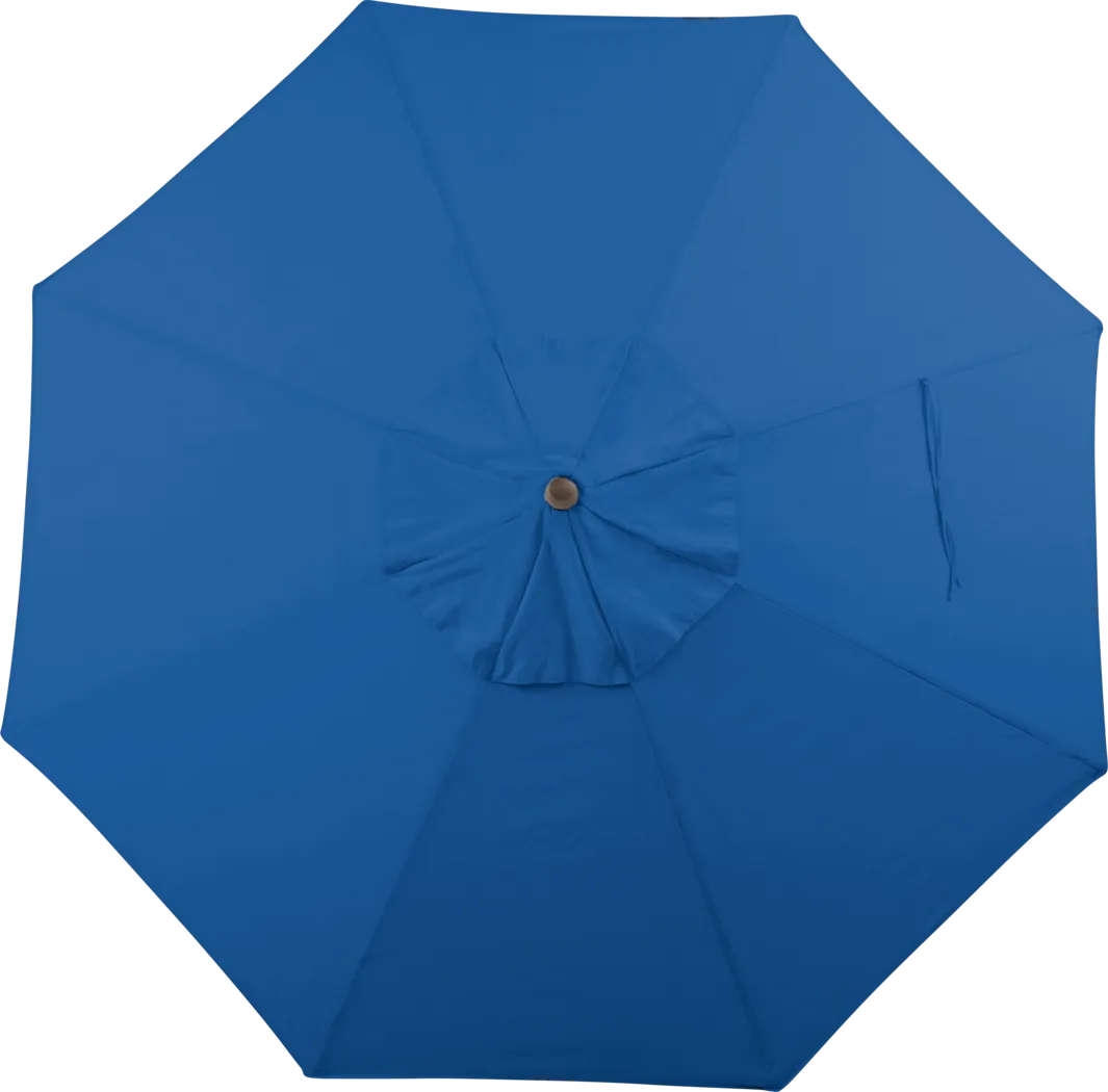 Seaport 9' Octagon Cobalt Outdoor Umbrella - Thumbnail - Image 3