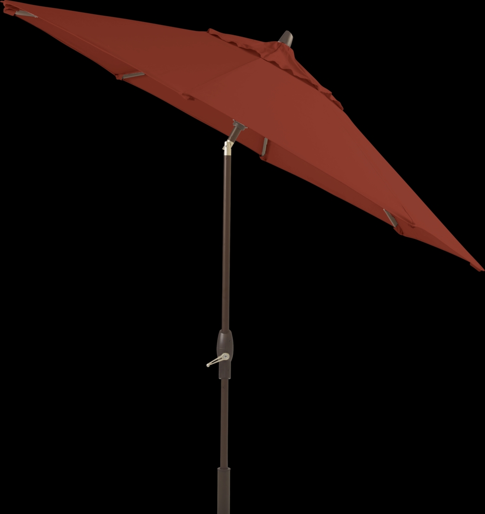 Seaport 9' Octagon Terracotta Outdoor Umbrella - Thumbnail - Image 2