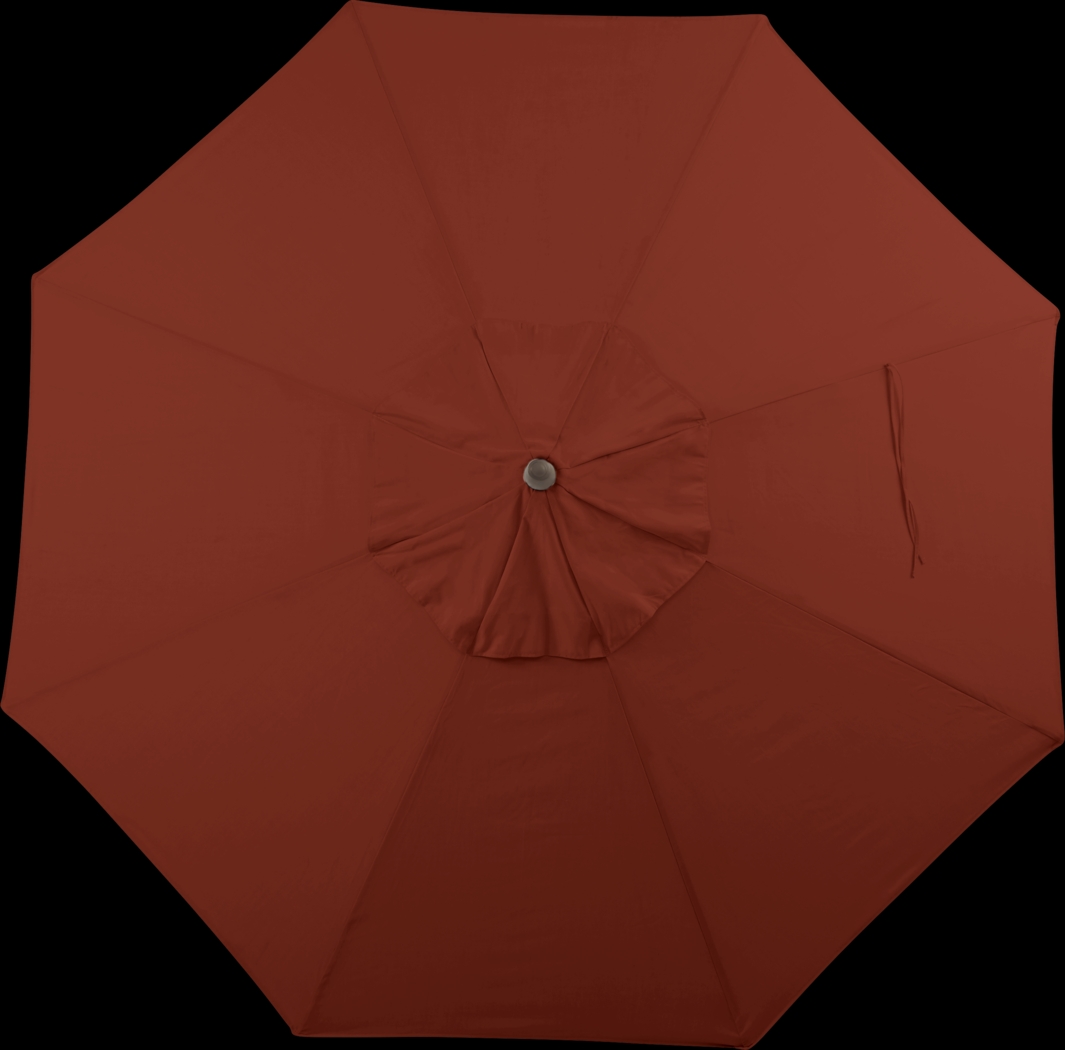 Seaport 9' Octagon Terracotta Outdoor Umbrella - Thumbnail - Image 3