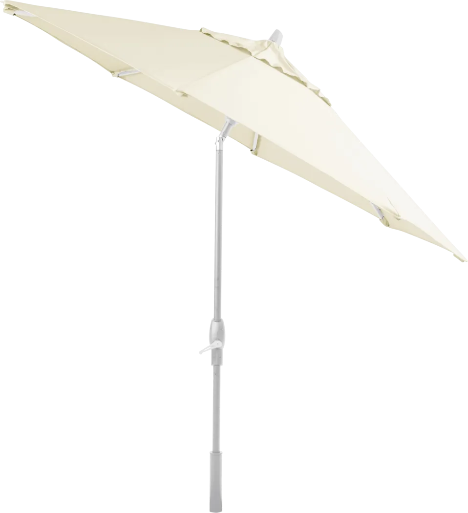 Seaport 9' Octagon Natural Outdoor Umbrella with Drumlin Vega Light - Thumbnail - Image 2