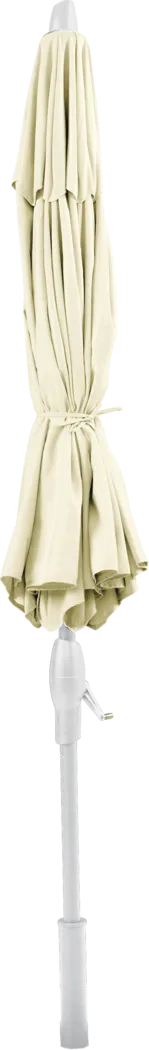 Seaport 9' Octagon Natural Outdoor Umbrella with Drumlin Vega Light - Thumbnail - Image 3