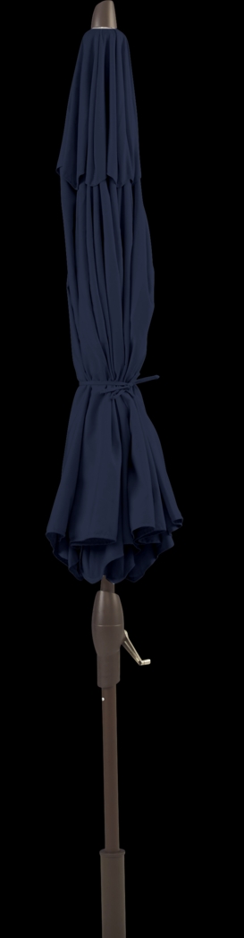 Seaport 9' Octagon Navy Outdoor Umbrella - Thumbnail - Image 4