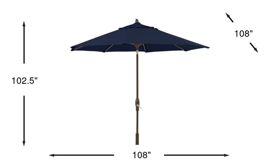 harbor freight out door patio umbrella 10 / 11 ft Offset Umbrellas Owners can simply crank open their umbrella and push a button to tilt canopy towards the sun Harbor Home Umbrella With Tilt