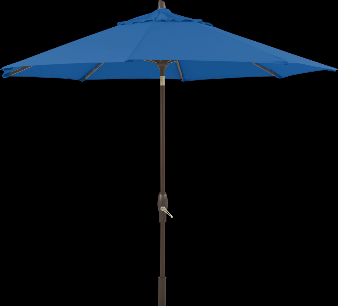 Seaport 9' Octagon Pacific Blue Outdoor Umbrella - Thumbnail - Image 1