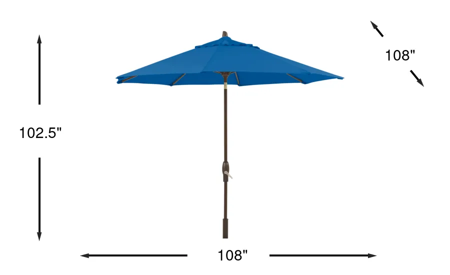 Dimension Image. Please refer to the Dimension Tab on this page for dimension details.