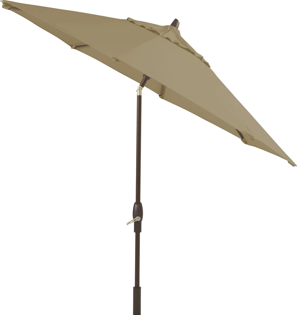 Seaport 9' Octagon Sand Outdoor Umbrella - Thumbnail - Image 2