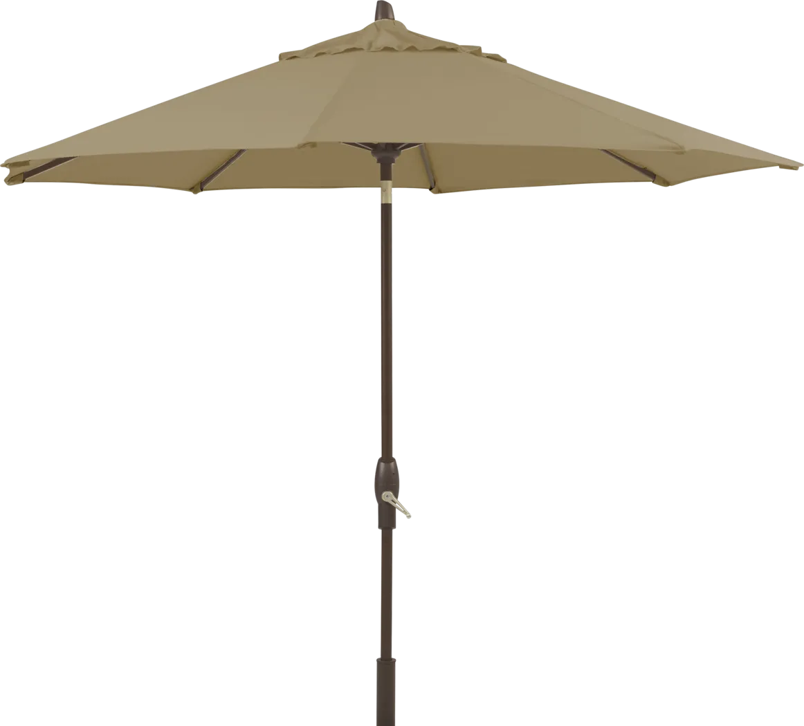 Seaport 9' Octagon Sand Outdoor Umbrella - Thumbnail - Image 1