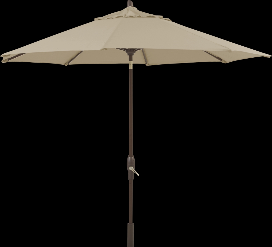 Seaport 9' Octagon Flax Outdoor Umbrella - Thumbnail - Image 1