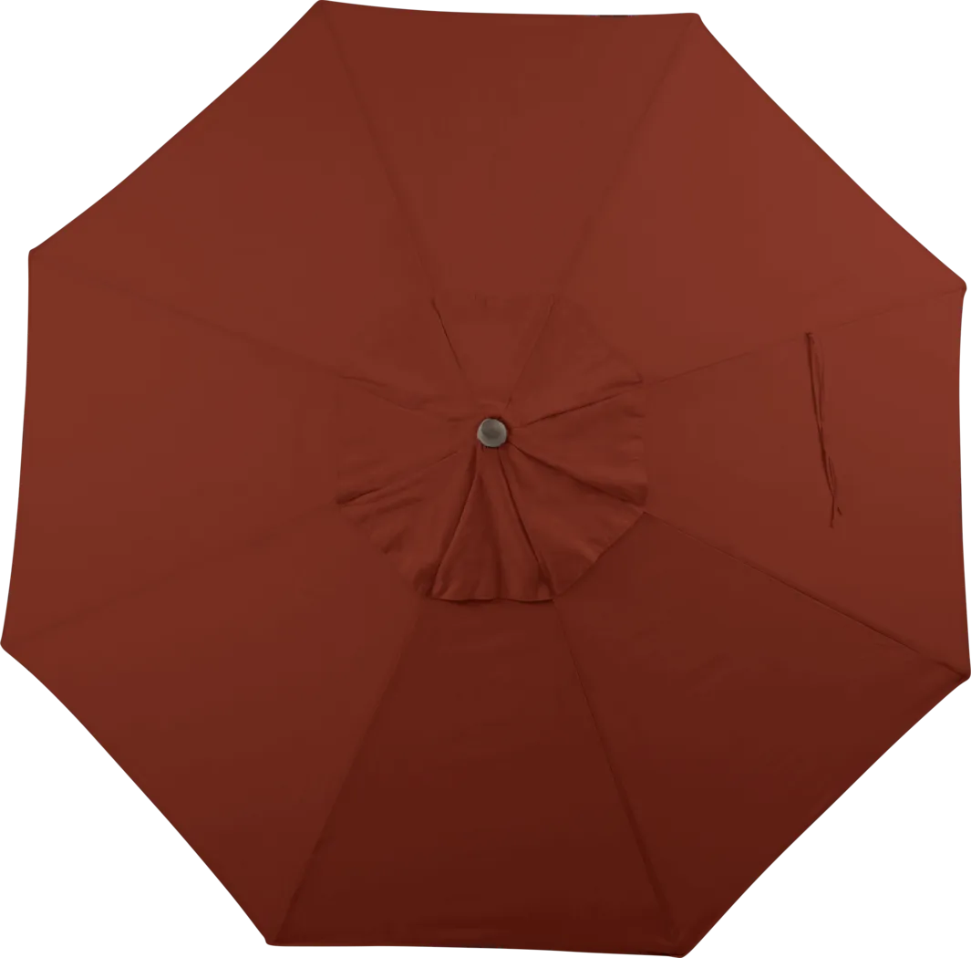 Seaport 9' Octagon Terracotta Outdoor Umbrella - Thumbnail - Image 3