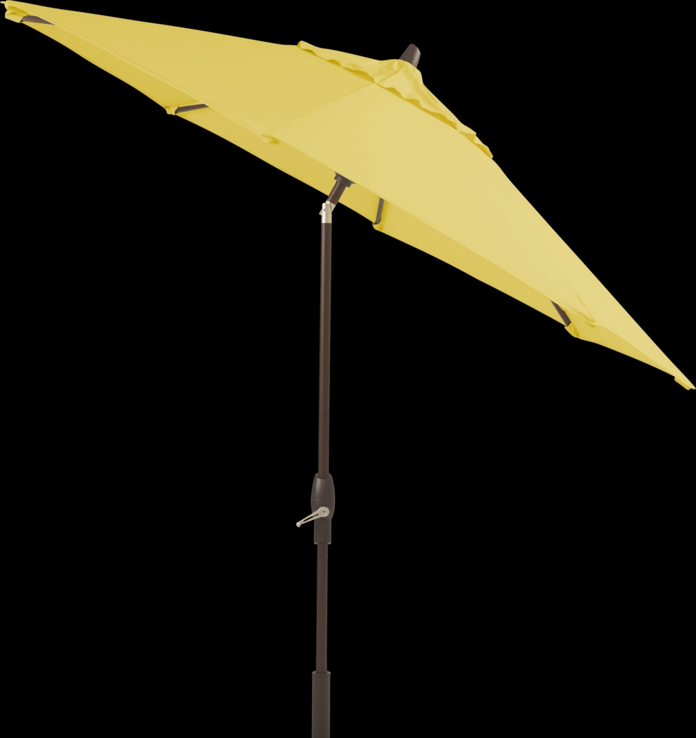 Seaport 9' Octagon Yellow Outdoor Umbrella - Thumbnail - Image 2