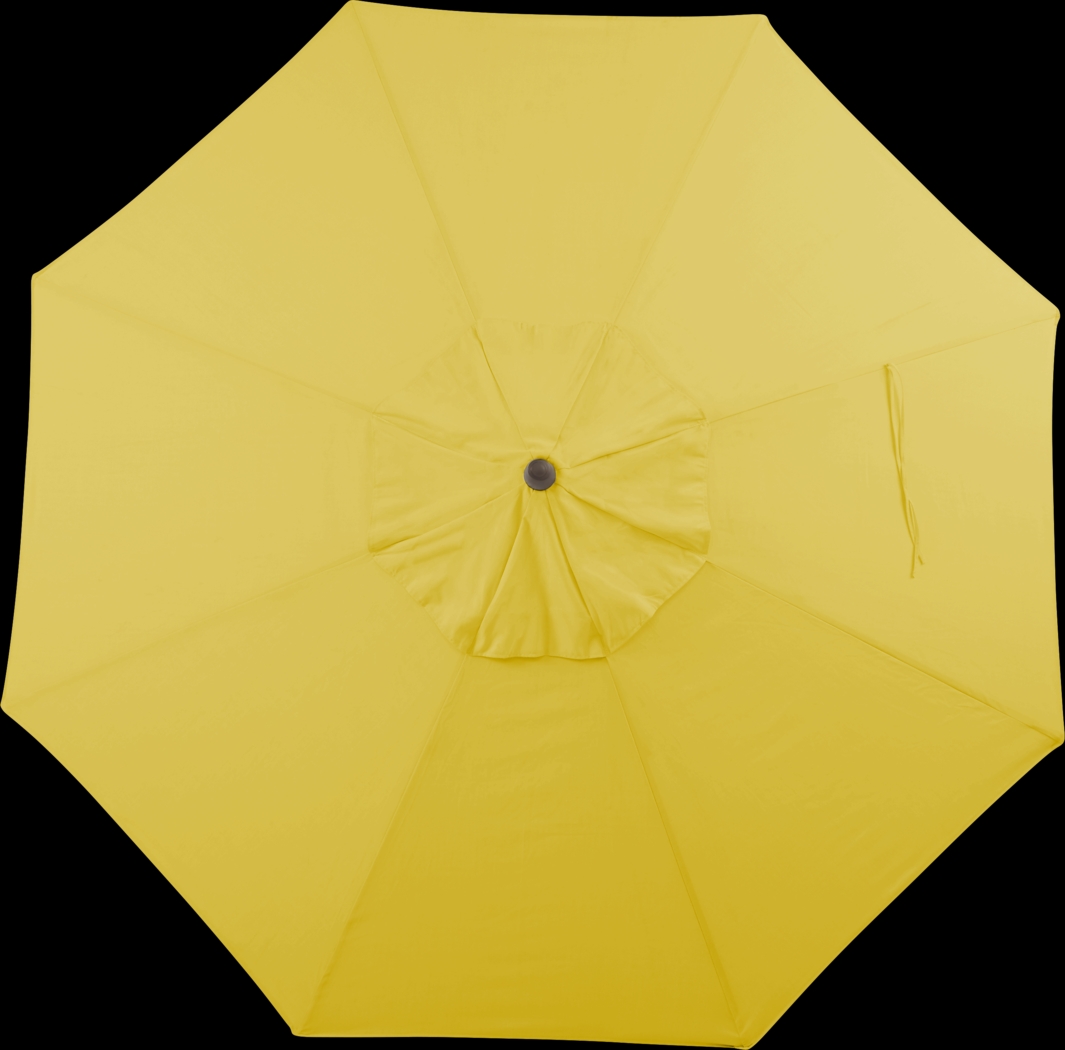 Seaport 9' Octagon Yellow Outdoor Umbrella - Thumbnail - Image 3